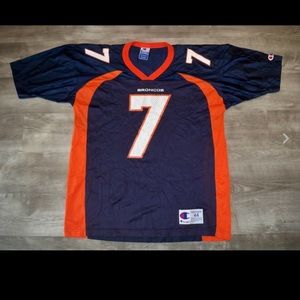Vintage Champion John Elway Denver Broncos NFL Football Jersey Uniform Large 44